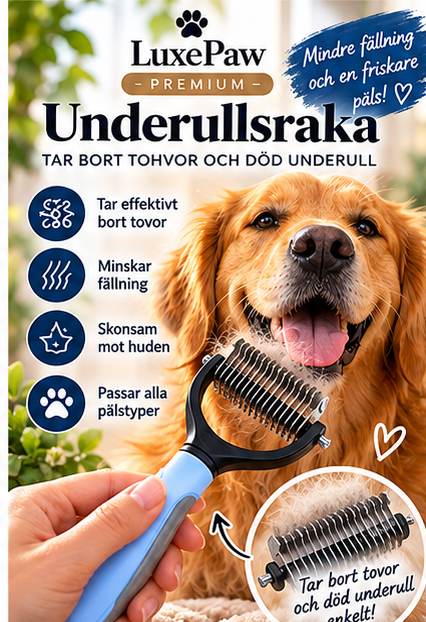 LuxePaw Groomingkit – 10 delar